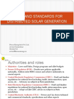 Codes and Standards For Distributed Solar Generation