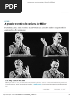 A grande mentira do carisma de Hitler _ Ciência _ EL PAÍS Brasil
