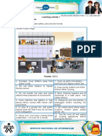 Learning Activity 1 Evidence: Safety Rules: Ricardo Andrés Martínez Peña - C.C. 1.052.404.207
