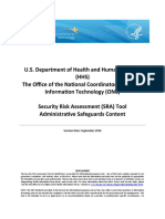 HHS SRA Tool Administrative Safeguards