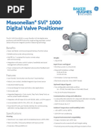 Masoneilan Svi 1000 Digital Valve Positioner: Benefits