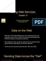 Using Web Services: Python For Everybody