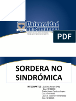 Sordera No Sindromica PDF