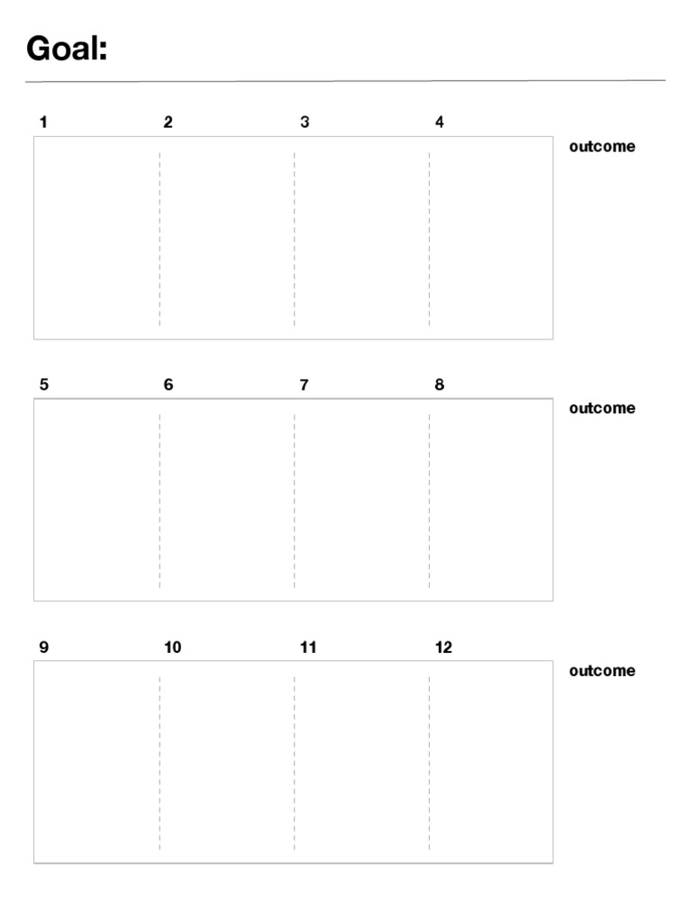 12 Week Plan PDF | PDF