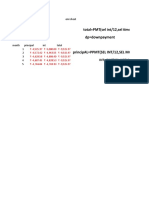 Total Principal Amt+Int Amt: Total PMT (Sel Int/12, Sel Time 12, Car Amt-Dp Amt) DP Downpayment