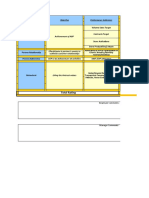 Goal Sheet KPI Sales Success