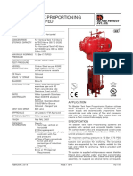 Bladder Tank Proportioning System