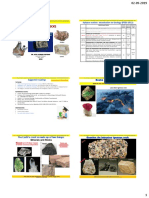 Lecture Slides Minerals Properties and Classification