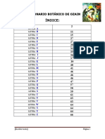 Diccionario (Botanico de Ozain)