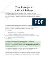 Decision Tree Examples: Problems With Solutions