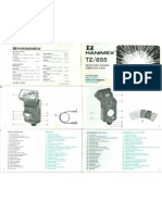 Hanimex TZ-855 Adjustable Bounce Computer Flash Manual