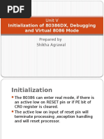 Unit V-Initialization of 80386DX