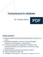 Comunicarea in Sanatate