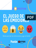 Juego de emociones familiares para una pausa afectiva