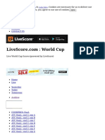 World Cup Soccer Live Scores - Powered PDF