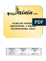 Plan de Higuiene