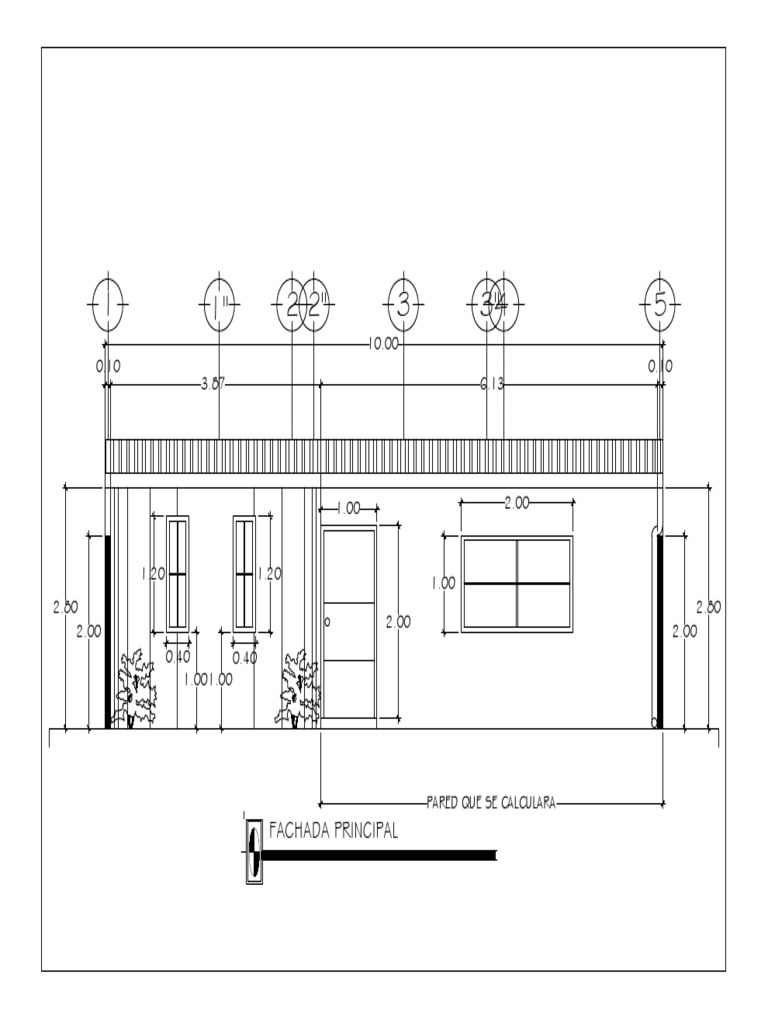 Main Facade Calculation Data | PDF