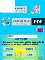 Grupuri de Vocale