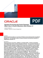 Oracle Payments New Features