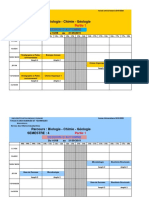 Parcours: Biologie - Chimie - Géologie Semestre: 3: Session D'Automne