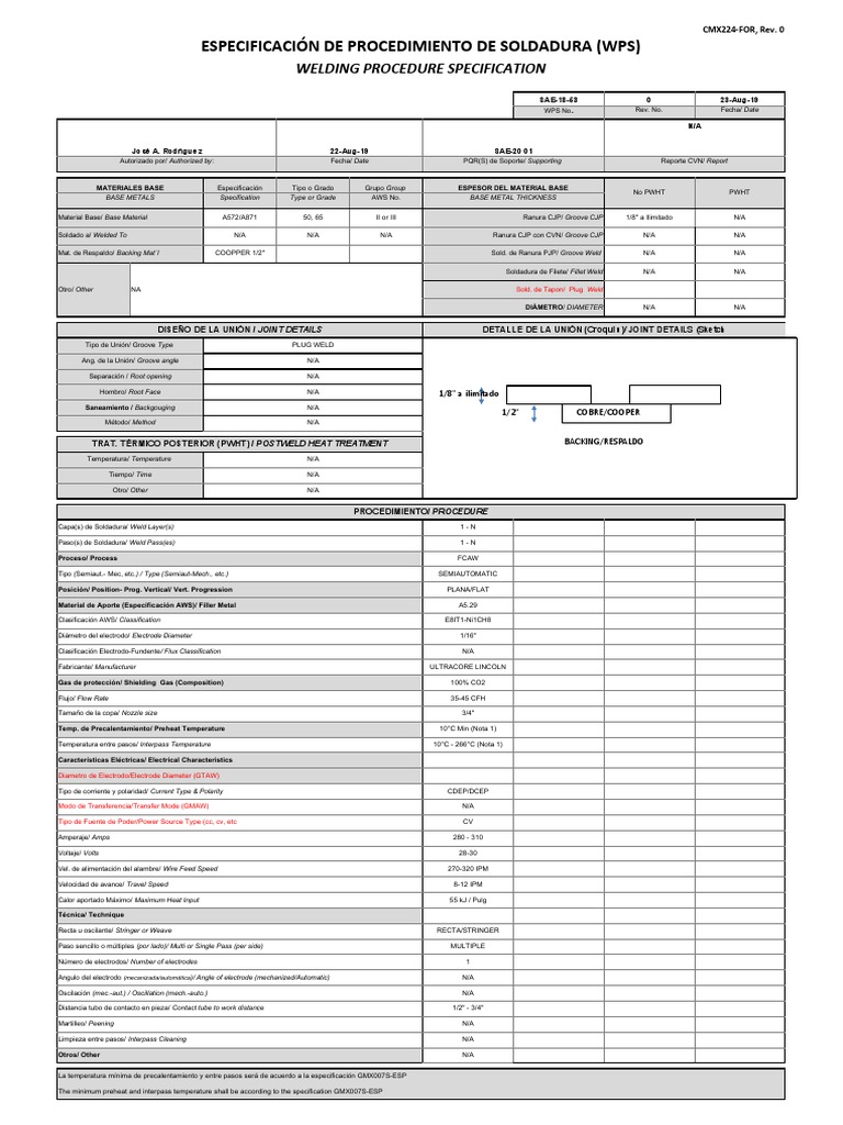 especificaci-n-wps-para-soldadura-smaw-pdf-uni-n-qu-mica