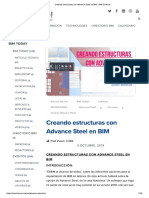 Creando Estructuras Con Advance Steel en BIM - BIM Channel