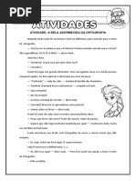 a bela adormecida da ortografia