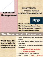 Strategic Human Resource Management Strategic Human Resource Management