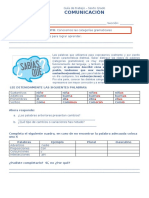 Maite Chanduvi Castillo - CATEGORIAS GRAMATICALES