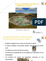 3.0 PRODUCTOS DE LOS MINERALES PARA SU COMERCIALIZACION