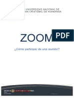 ZOOM - Instructivo de participante