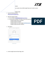 GoogleClassroom Login - Student PDF
