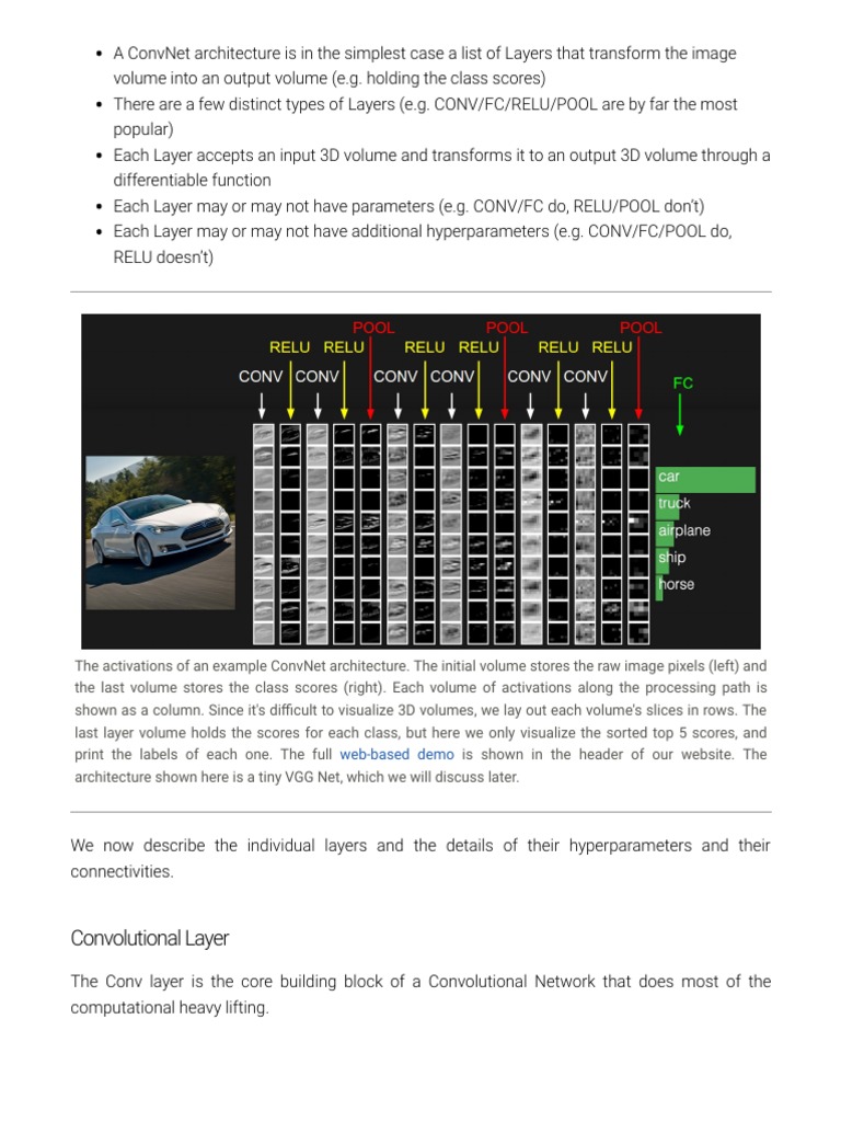 Understanding Convolutional Layers | PDF | Areas Of Computer Science ...