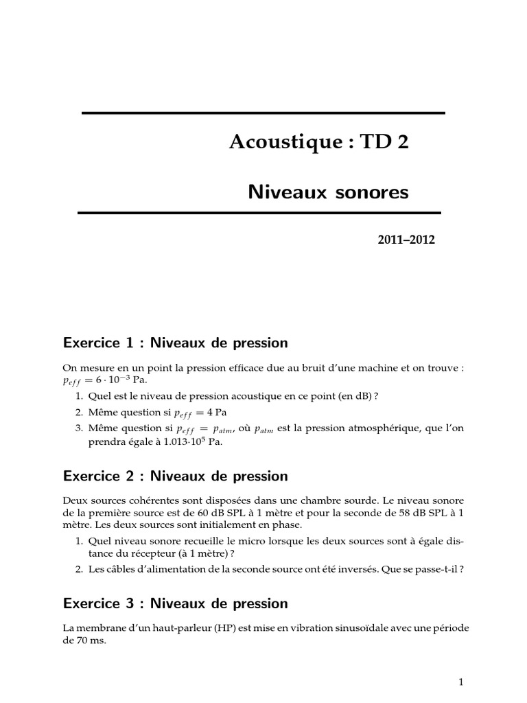 TD2 PDF | PDF