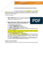 INSTRUCCIONES ACTIVIDAD ESTADOS FINANCIEROS AÑO 2 Lab III