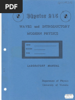 Waves and Introductory Modern Physics