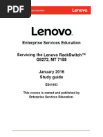 Servicing The Lenovo RackSwitich G8272 PDF