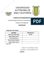 Antenas Teoría Electromagnética