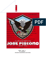 Solicitud de traspaso de 11 jugadores al Club Deportivo José Pistono