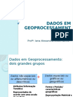 Dados em Geoprocessamento