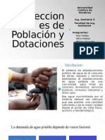 Proyecciones de Población y Dotaciones