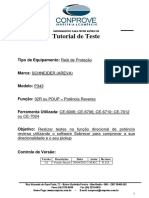 Tutorial Teste Rele Schneider P343 Potencia Reversa CTC PDF