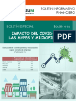 BOLETÍN #06 - Impacto Del Covid 19 en Las Mypes y Microfinanzas