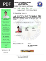 Certificate of Oneness PDF Certificate of Oneness PDF