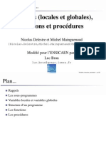 Algo Fonction Procedure