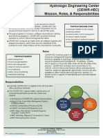 Hydrologic Engineering Center (Ceiwr-Hec) Mission, Roles, & Responsibilities