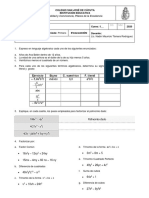 1P Evaluación Algebra PDF