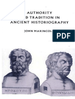 John Marincola - Authority and Tradition in Ancient Historiography-Cambridge University Press (1997) PDF