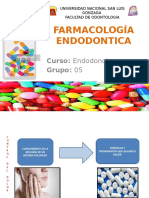 FARMACOLOGIA ENDODONTICA EXPOSICION NUEVO