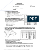 Practica Calificada de Hidrologia